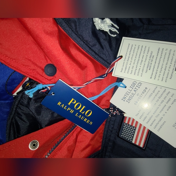 Polo Ralph Lauren Team USA Olympic Opening Ceremony Anorak Size‎ S NWT Pullover - Picture 6 of 13